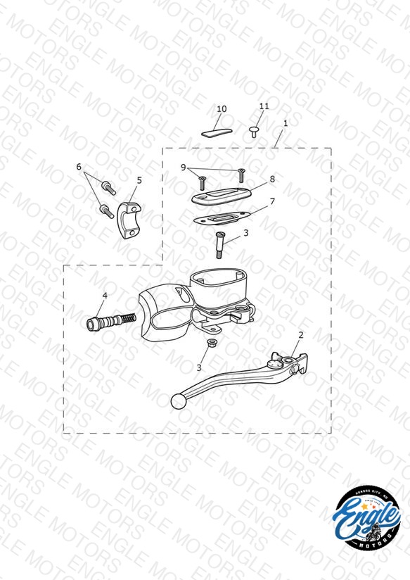 Front Master Cylinder Assy