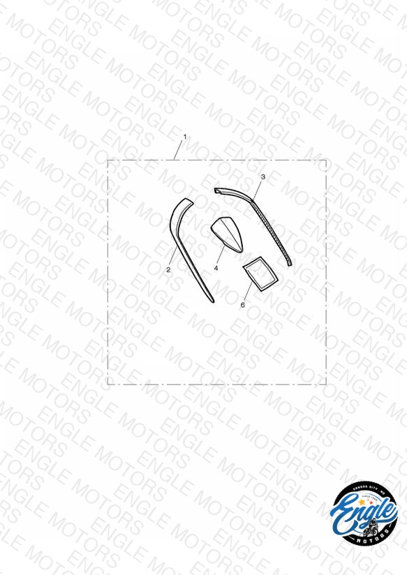 Front Fender Tip Kit