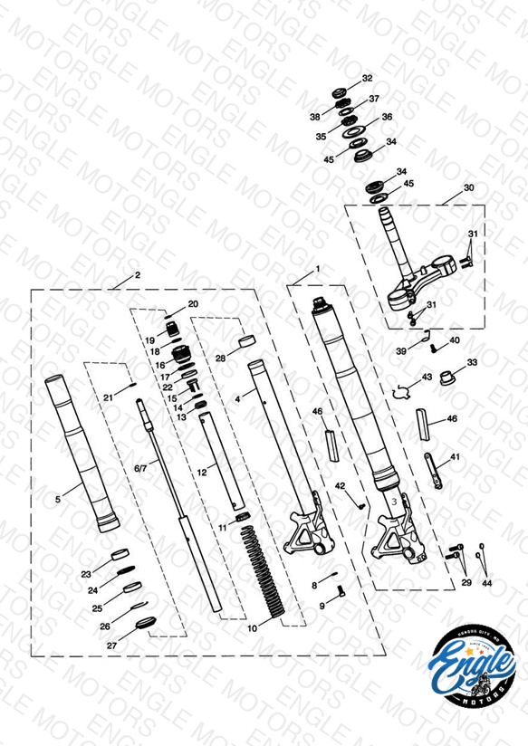Front Forks & Yokes
