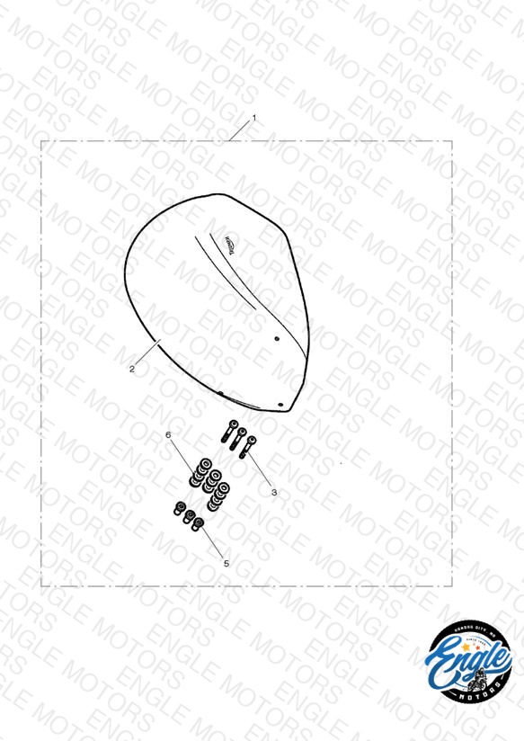 Flyscreen Visor Kit, Smoked > 480781