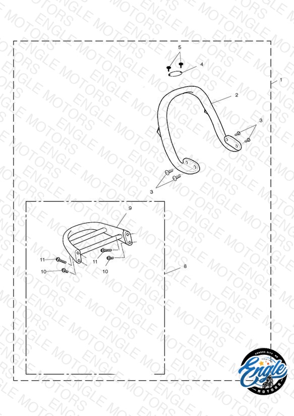 Grab Rail/Luggage Rack, Mk II