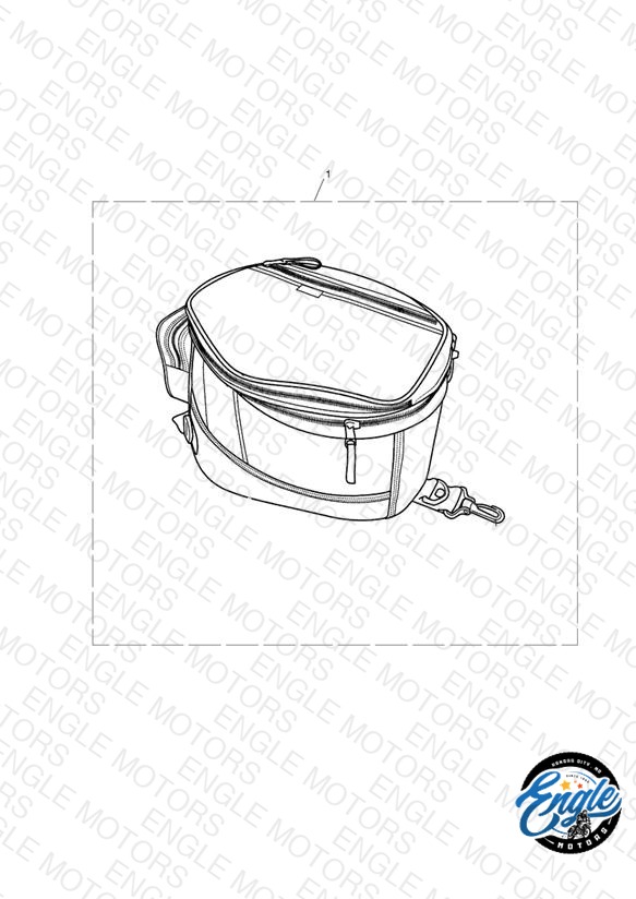 Magnetic Tank Bag, 20-30 Litre