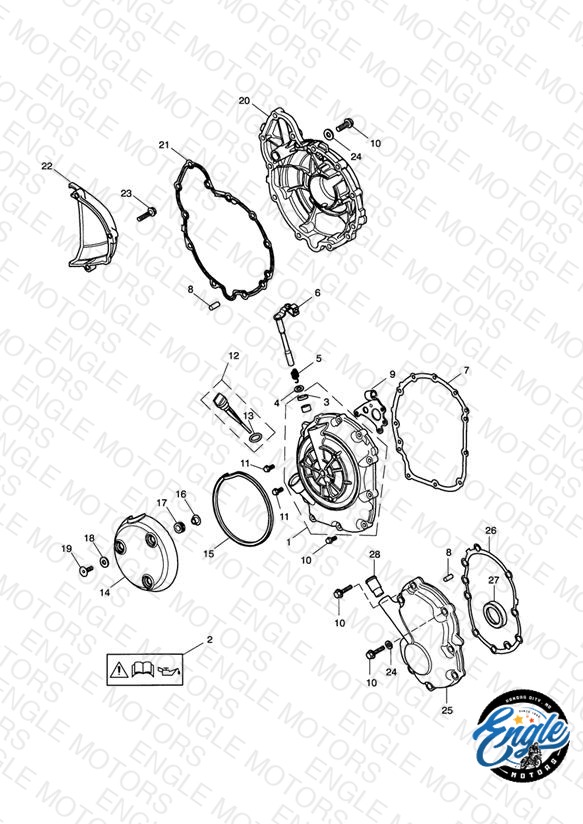 Engine Covers - Daytona 600