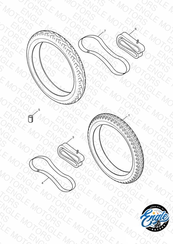 Tyres, Valves & Balance Weights - Bonneville