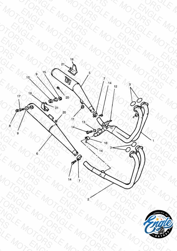 Exhaust System 4 Cylinder Engines  » 4901