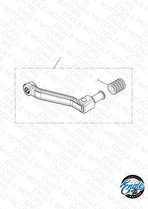 Pedal Assy, Gearchange