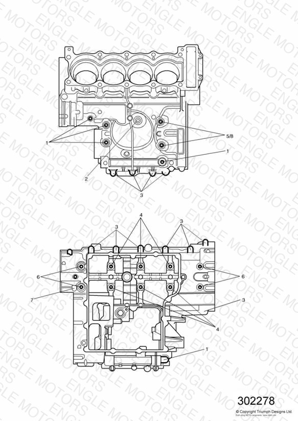 Crankcase Fixings