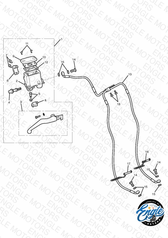 Front Brake Master Cylinder & Hoses
