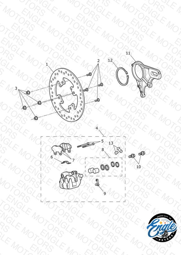 Rear Brake & Disc