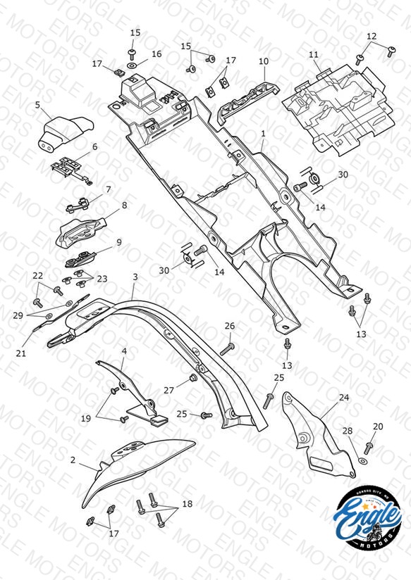 Rear Mudguard