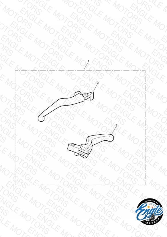 Chrome Levers Kit