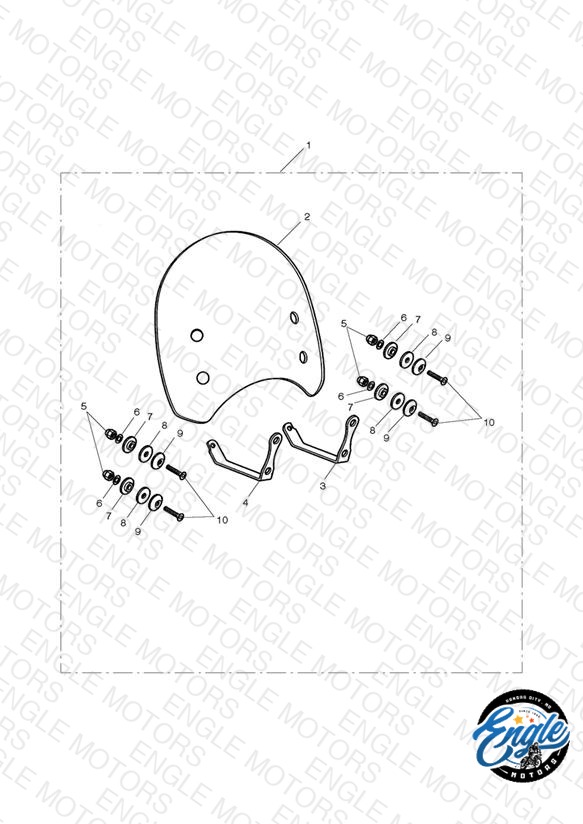 Flyscreen Kit, Clear > 436149