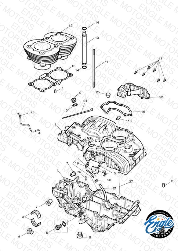 Crankcase & Fittings
