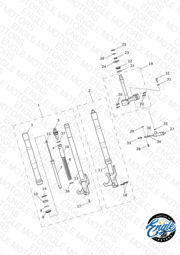 Front Forks & Yokes