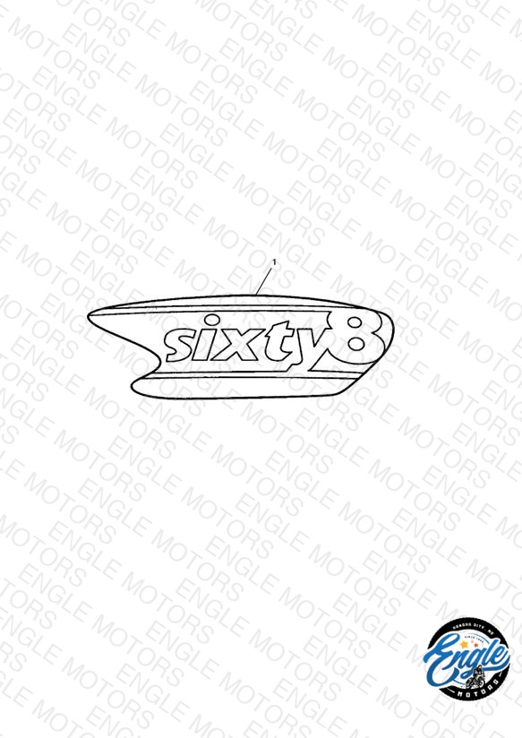 Sixty8 Badge