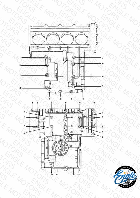 Crankcase Fixings 4 Cylinder 12658 »