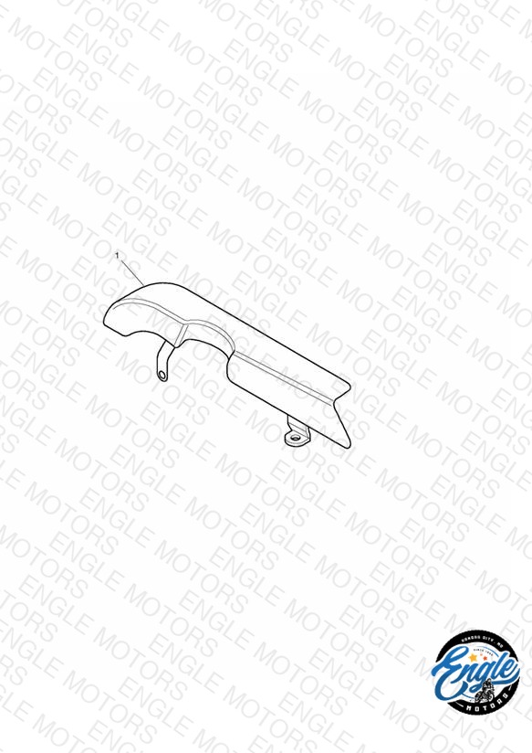 Chain Guard Kit, Chrome