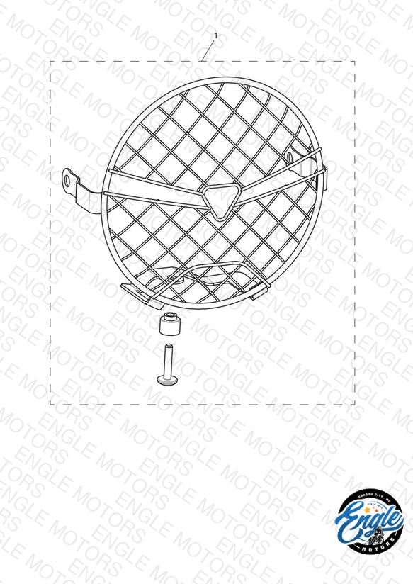 Grille, Headlight, Kit