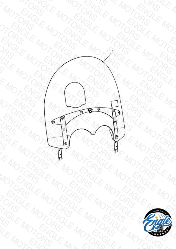 Screen, Twin Hdlt, Kit
