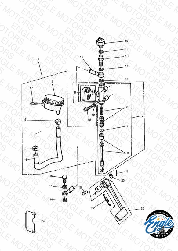 Rear Brake Master Cylinder