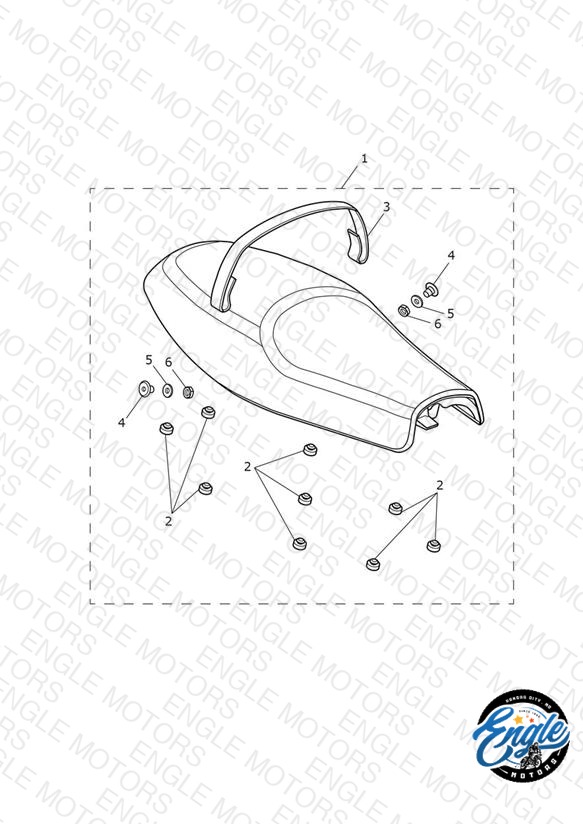 Seat Assembly - Dual Seat Version > 804012