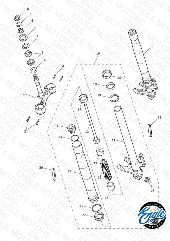 Front Forks & Lower Yoke