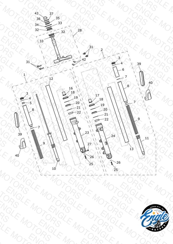 Front Forks & Lower Yoke