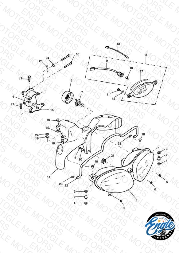 Headlight/Mountings
