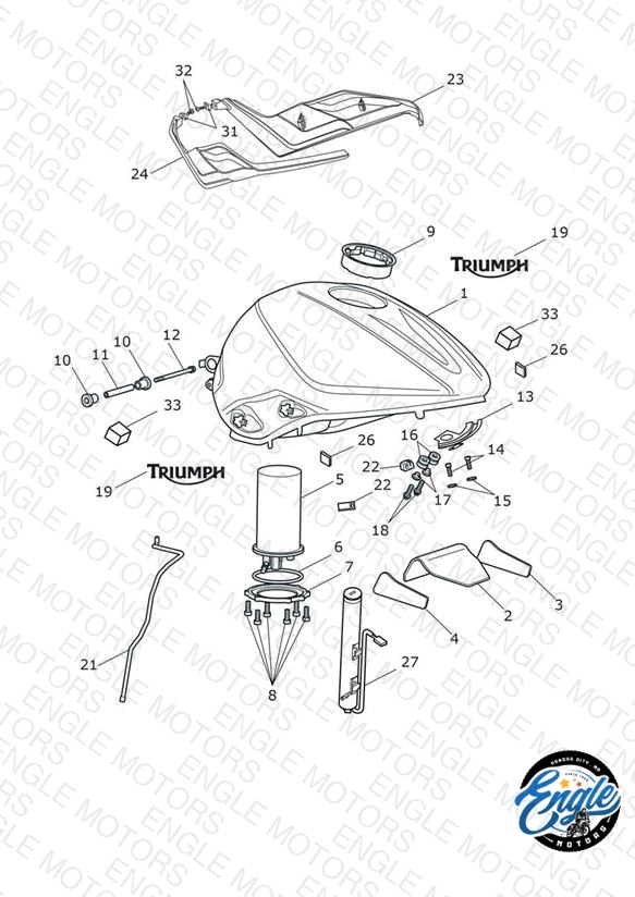 Fuel Tank, Fuel Pump & Fittings