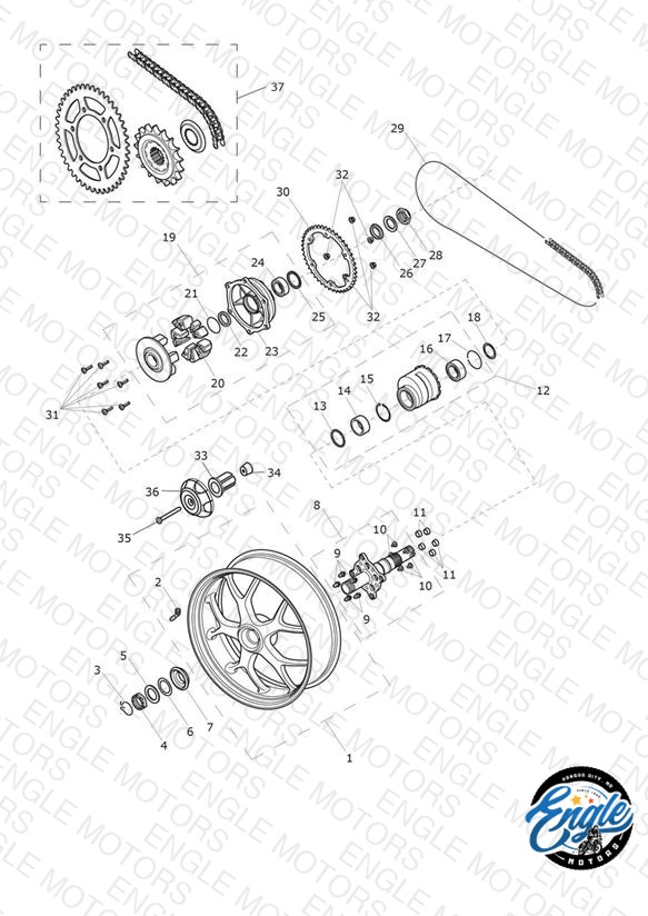 Rear Wheel & Final Drive
