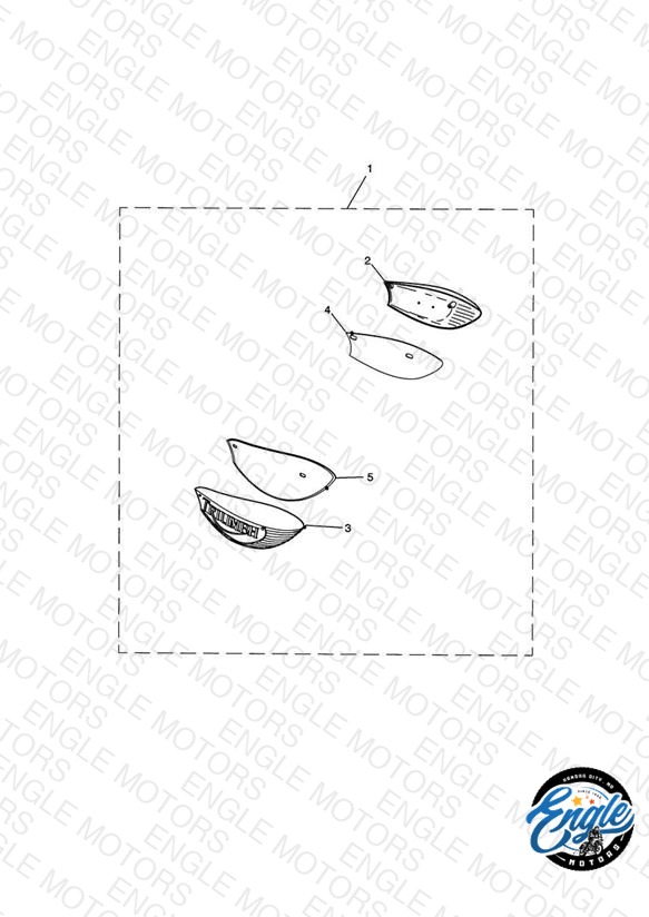 Eyebrow  Tank Badge Kit