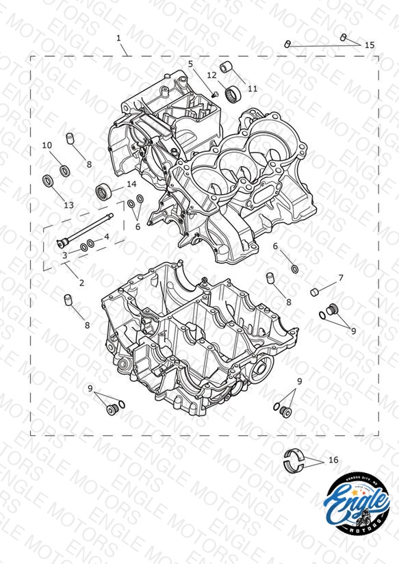 Crankcase & Fittings