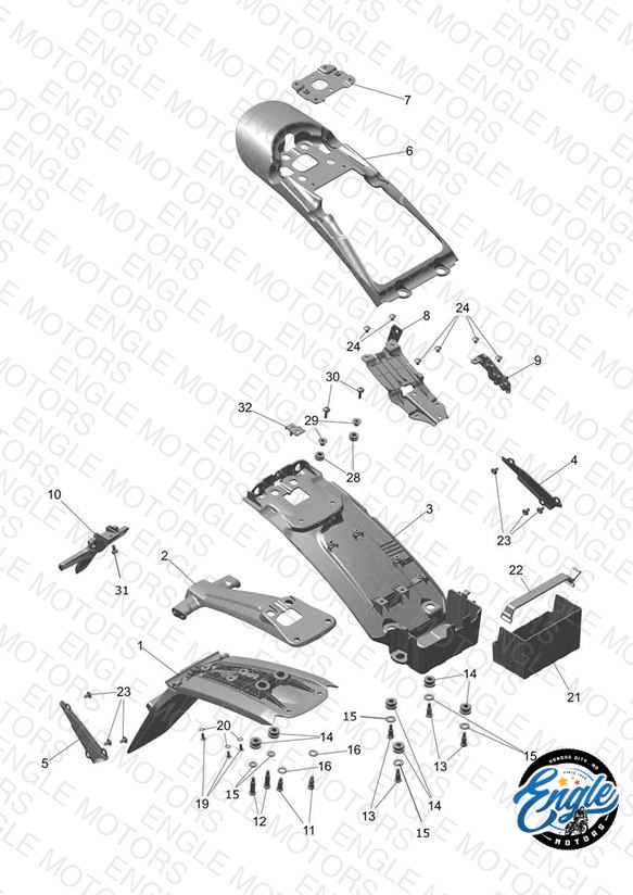 Rear Mudguard