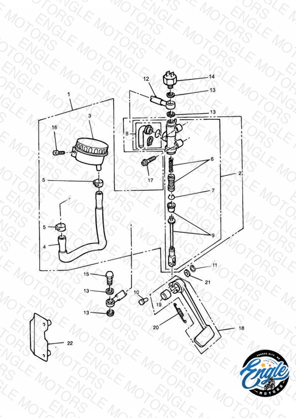 Rear Brake Master Cylinder