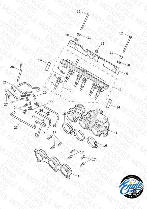 Throttles, Injectors & Fuel Rail