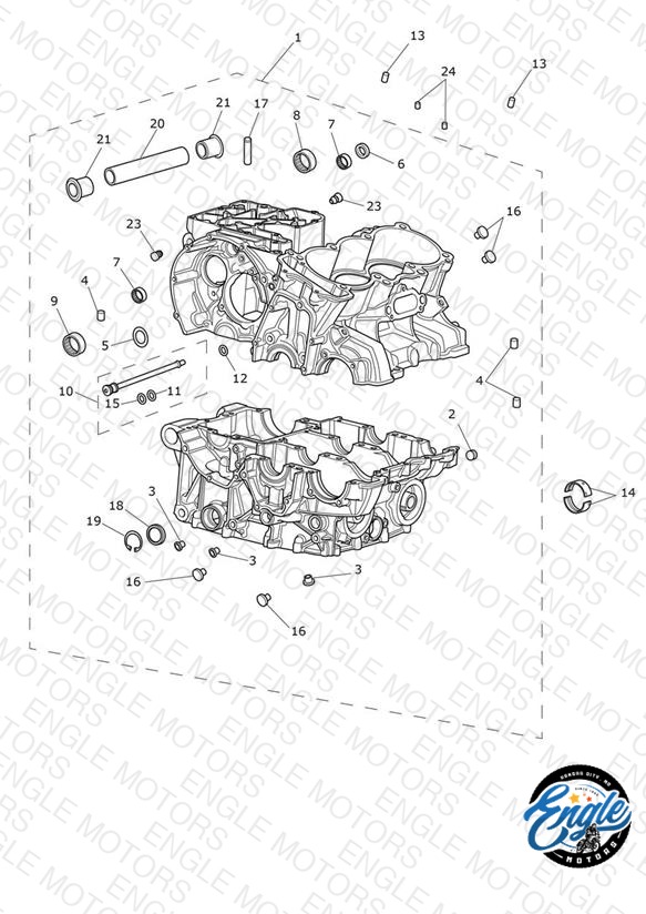 Crankcase & Fittings