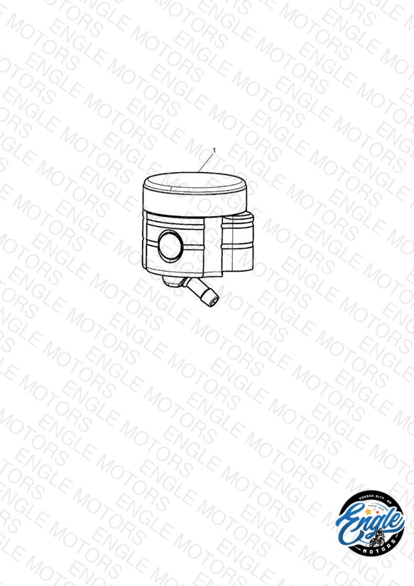 Front Brake Reservoir, Type 2