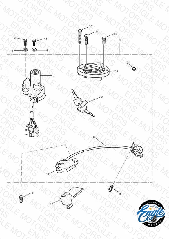 Ignition Switch/Seat Lock