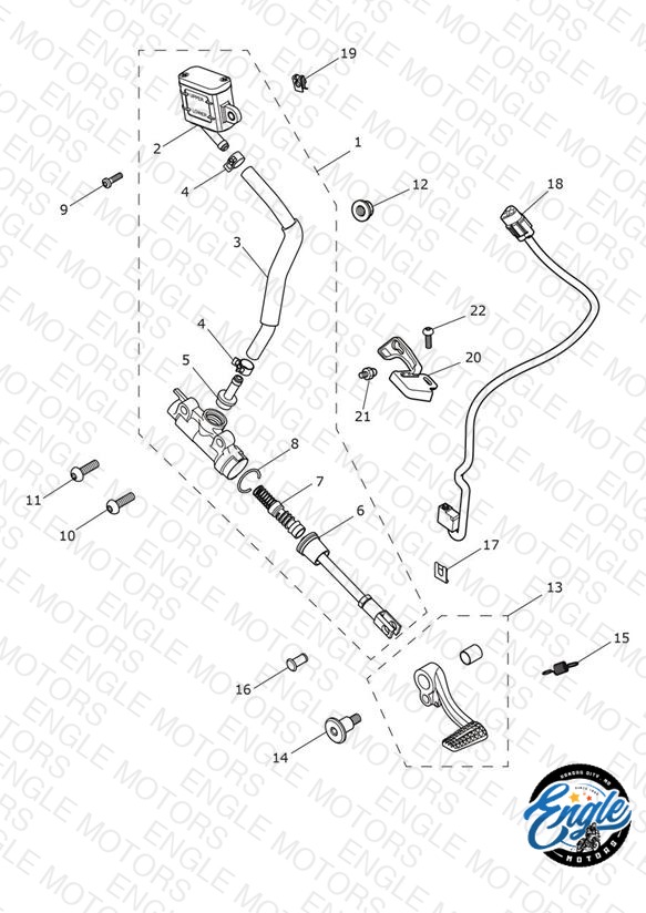Rear Brake Master Cylinder