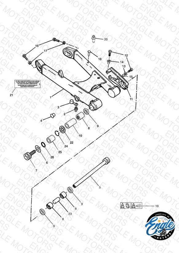 Swinging Arm 101854 » (Except 102063 to 102074 inclusive)
