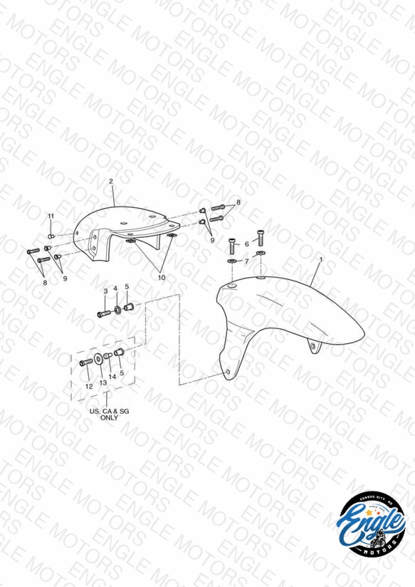Front Mudguard