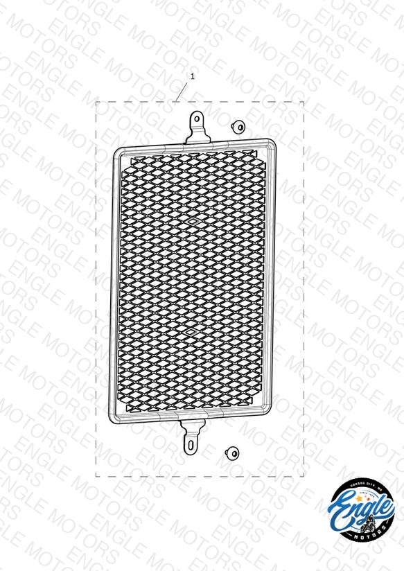 Radiator Guard Kit, Large