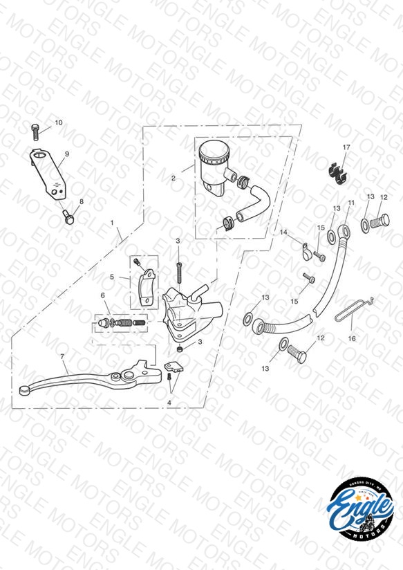 Front Brake Master Cylinder & Hoses