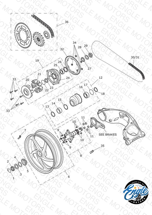 Rear Wheel & Final Drive