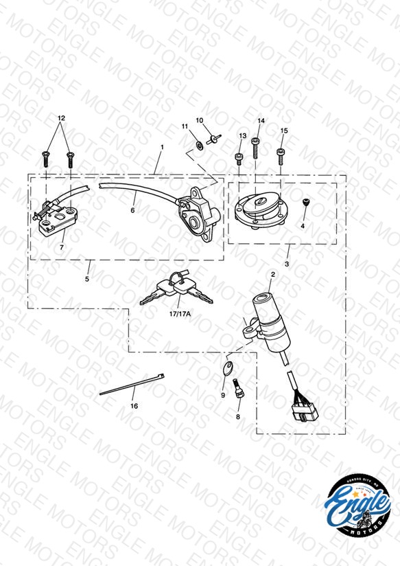 Ignition Switch & Lock Set