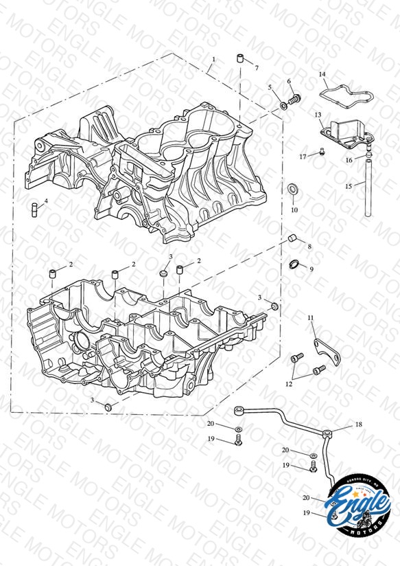 Crankcase & Fittings
