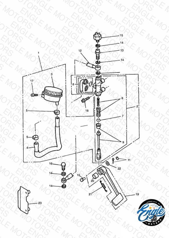 Rear Brake Master Cylinder