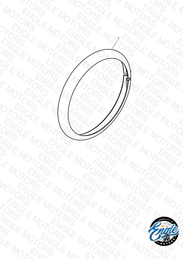 Headlight Rim, Black