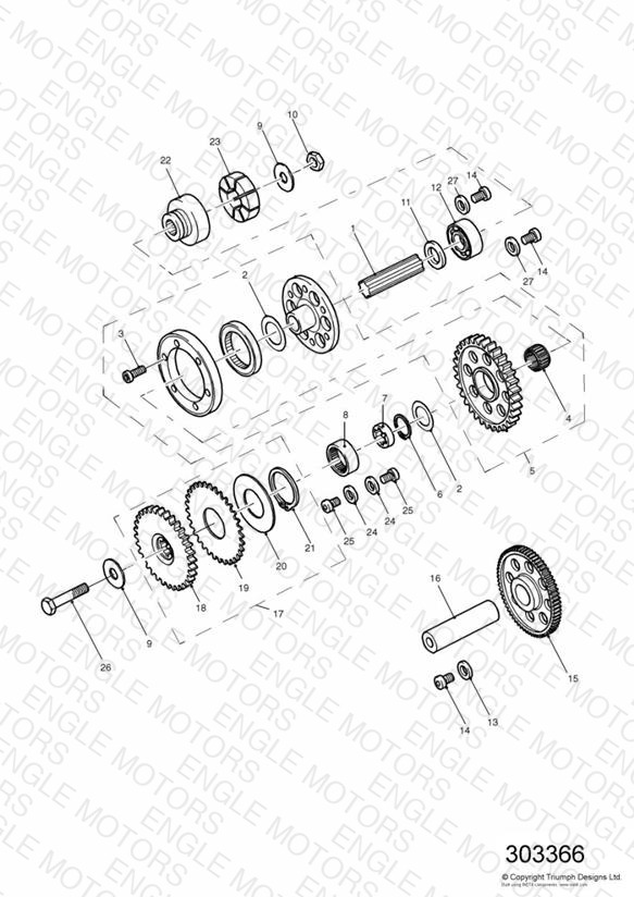 Alternator/ Starter Gears