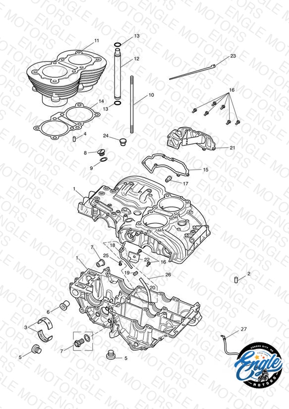 Crankcase & Fittings